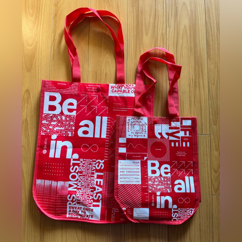 Lululemon Totes NEW UNUSED!